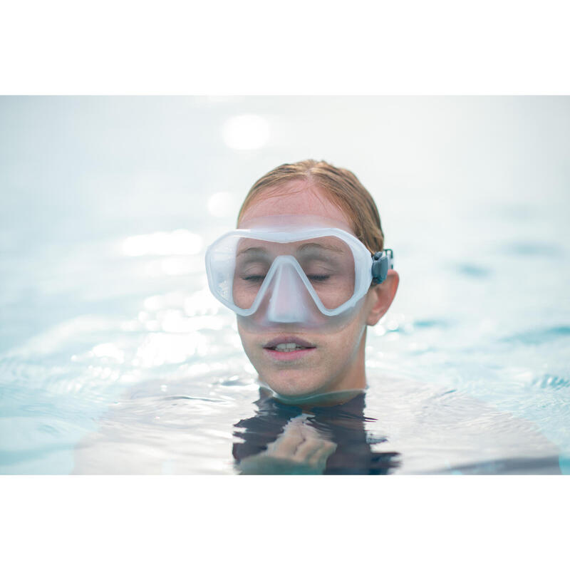 Mască scufundări SCD 900 Mono Translucidă Adulți