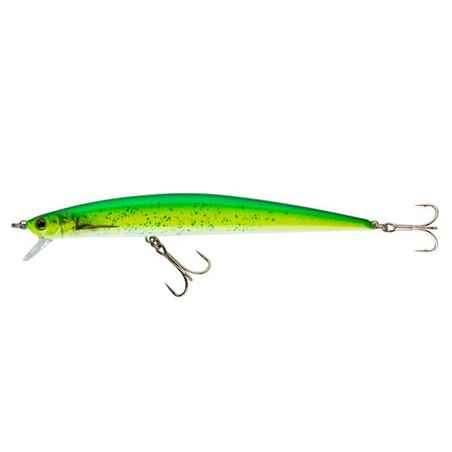 Lure fishing at sea Hard Lure SAXTON 140F - Neon lemon