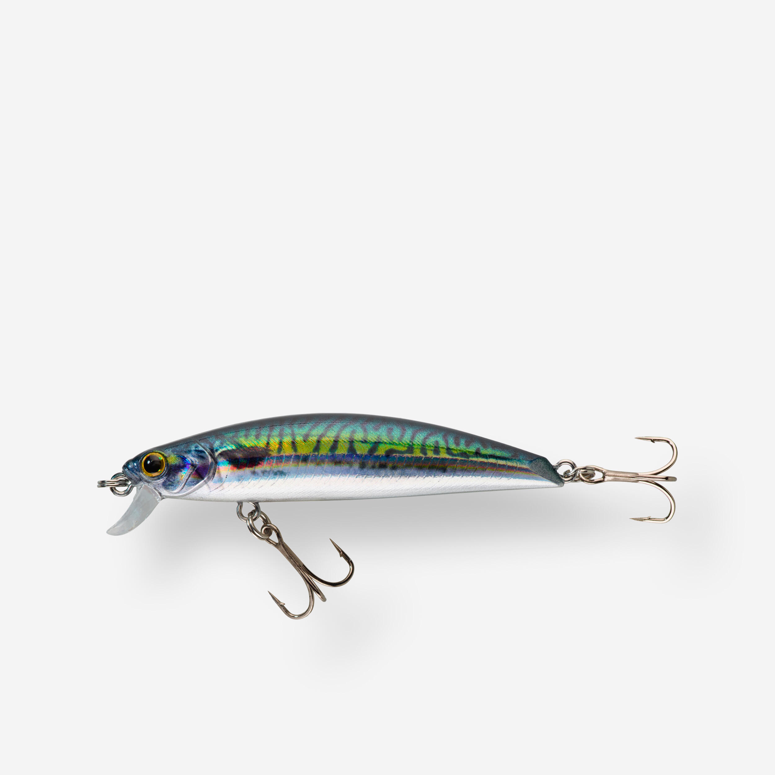 Lure Fishing at Hard Sea Lure SAXTON 75S MAQUEREAU - GREEN 1/7