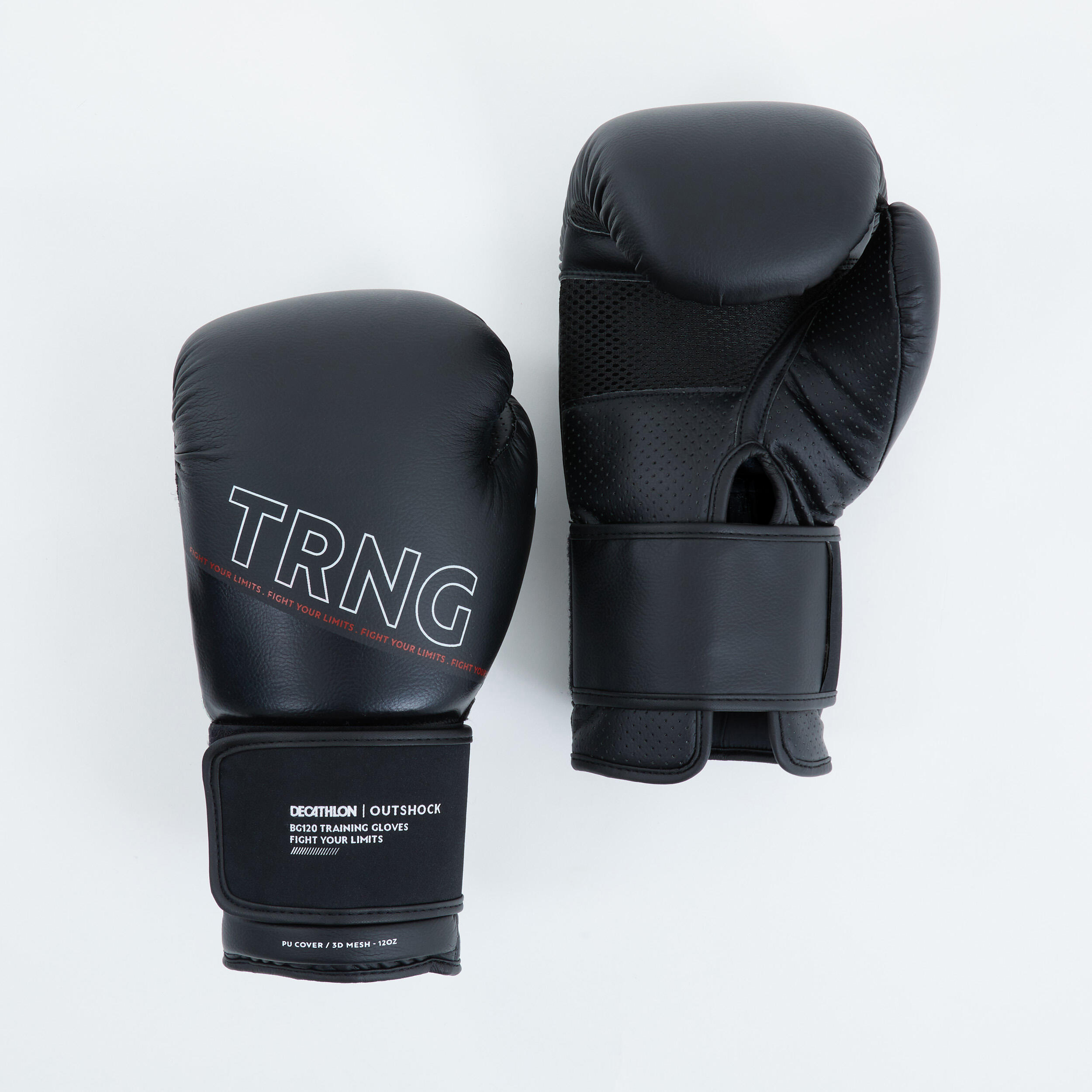 Boxhandschuhe Boxing Gloves DAX TT rot/schwarz Leder 