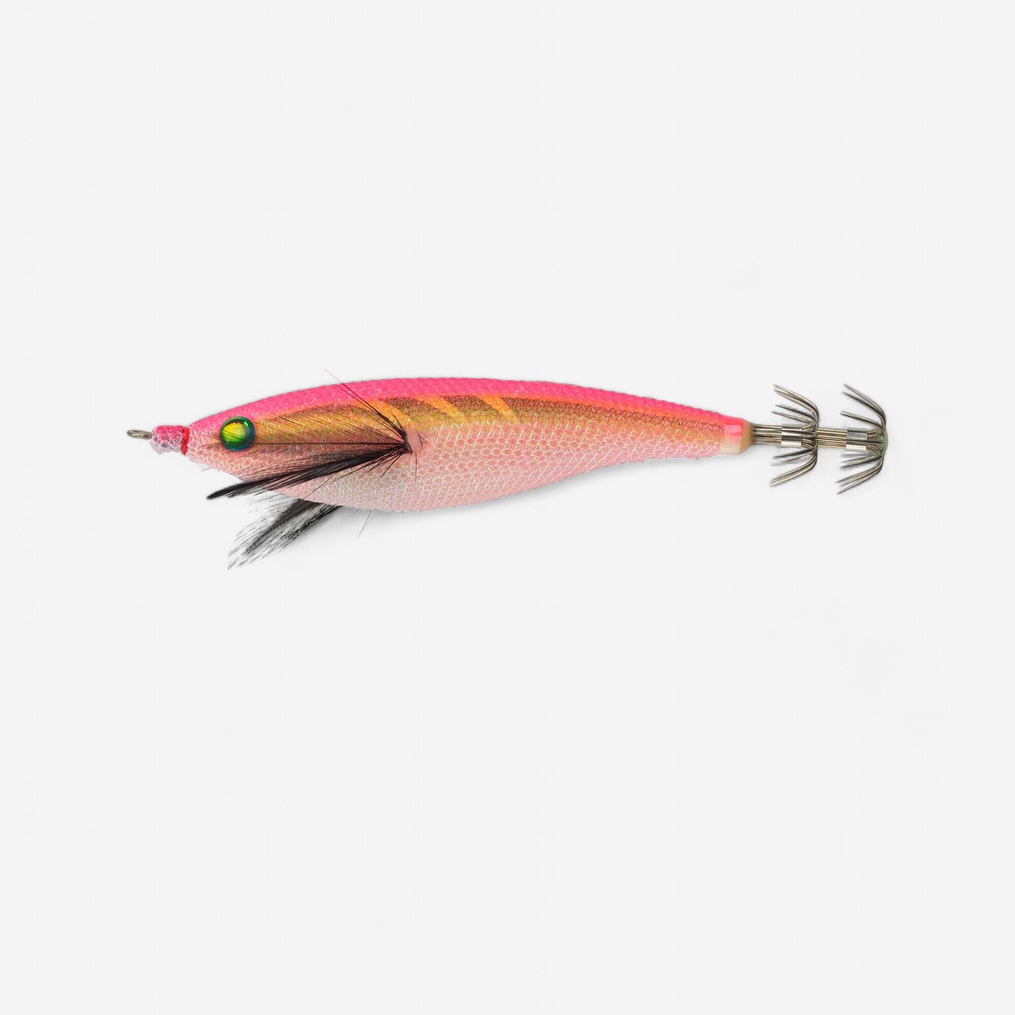 Caperlan - Turlutte Flottante Ebiflo 2.5/110 Rose Fluo Pêche Des Seiches / Calamars - Turlutte - Peche - Rose - Taille Unique - Decathlon