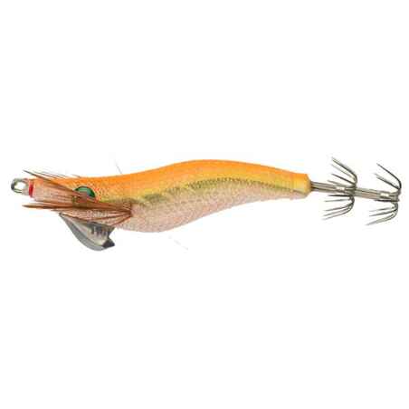 Živo oranžna umetna vaba za ribolov glavonožcev EBIKA (8,5 cm)