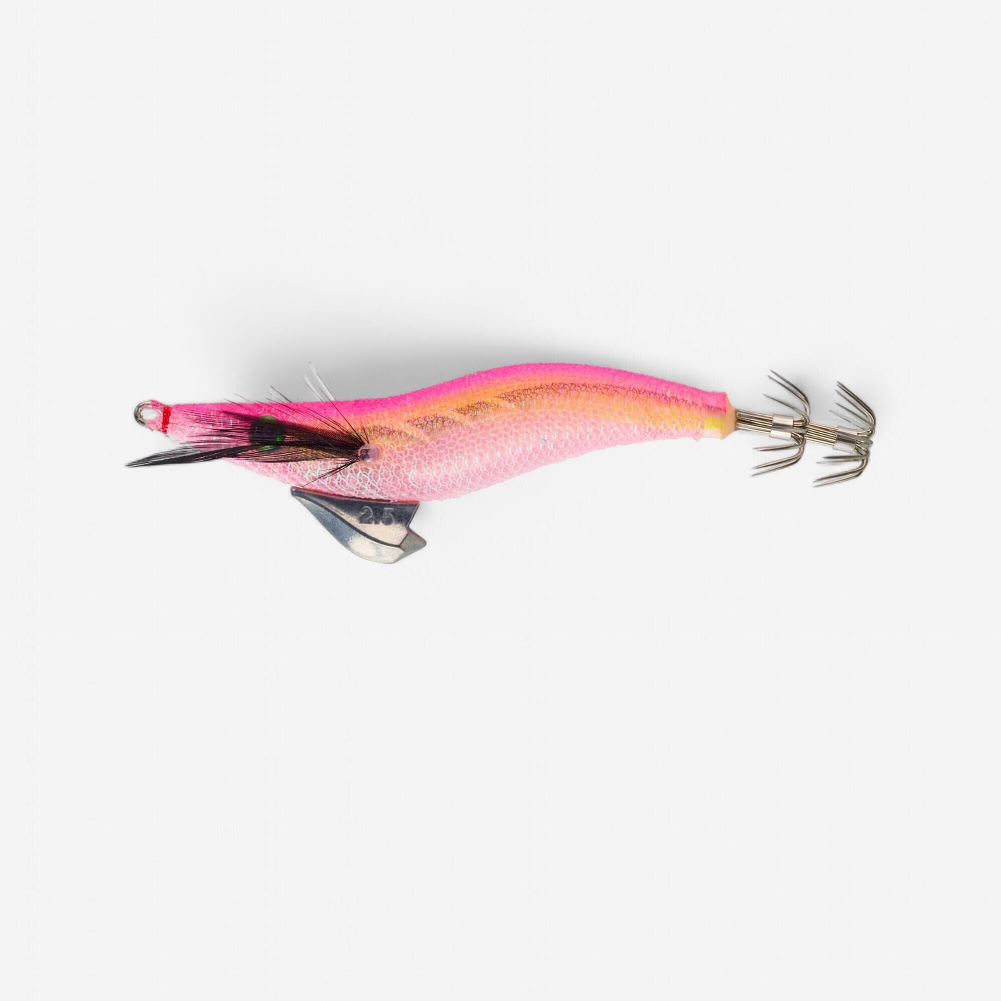 CAPERLAN Squid and Cuttlefish Fishing Shallow Jig EBIKA 2.5/105 pink