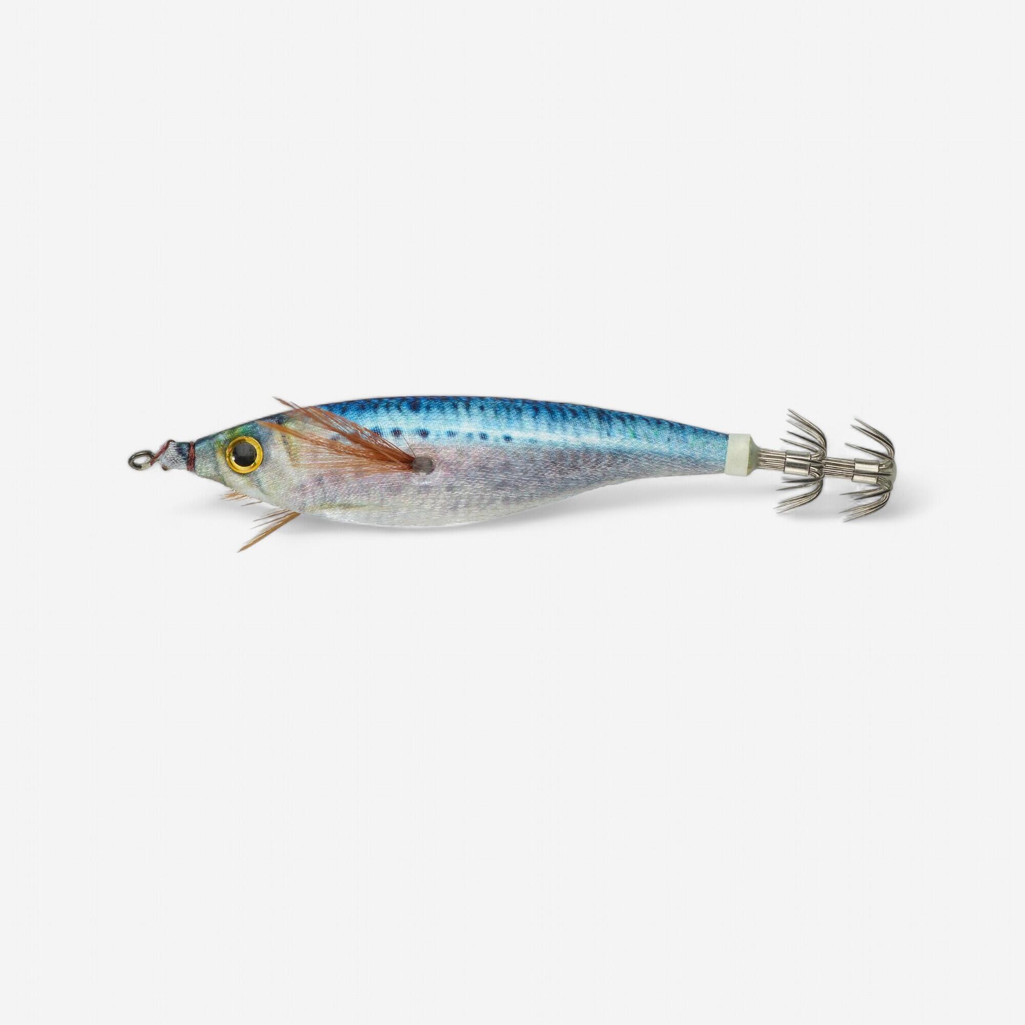 CAPERLAN Tintenfischköder schwimmend für Sepien und Kalmare Ebiflo 2.5/110 blaue Sardine | 03583787592953 CAPERLAN Tintenfischköder schwimmend für Sepien und Kalmare Ebiflo 2.5/110 blaue Sardine | 03583787592953