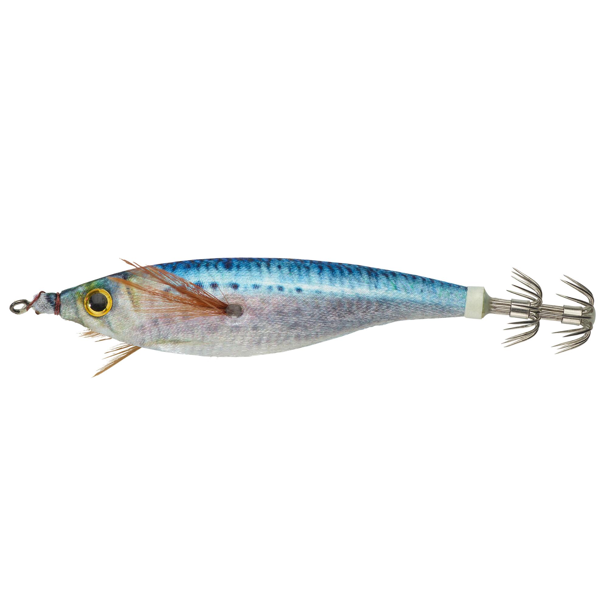 Nălucă arici 2.0/60 Bleu sardină Bleu pescuit la cefalopode CAPERLAN
