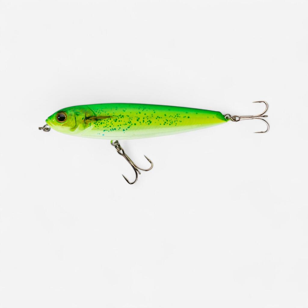  طعم الصيد في البحرHard Lure WIZDOM 110F - أصفر نيون