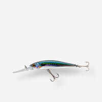 TOWY 100F Sea Fishing Hard Lure - green mackerel