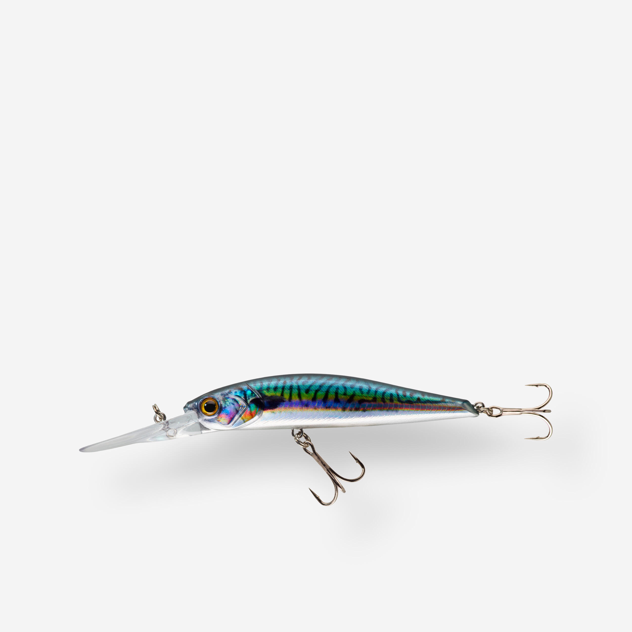 TOWY 100F Sea Fishing Hard Lure - green mackerel 1/3