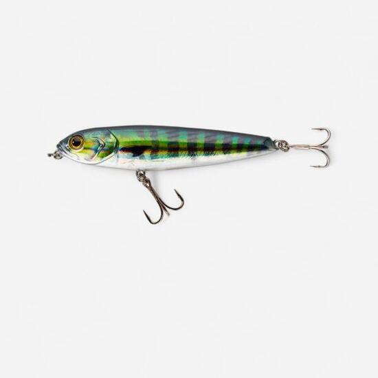 Poisson nageur stickbait pencil WIZDOM 110 F BONITO pêche leurre en mer