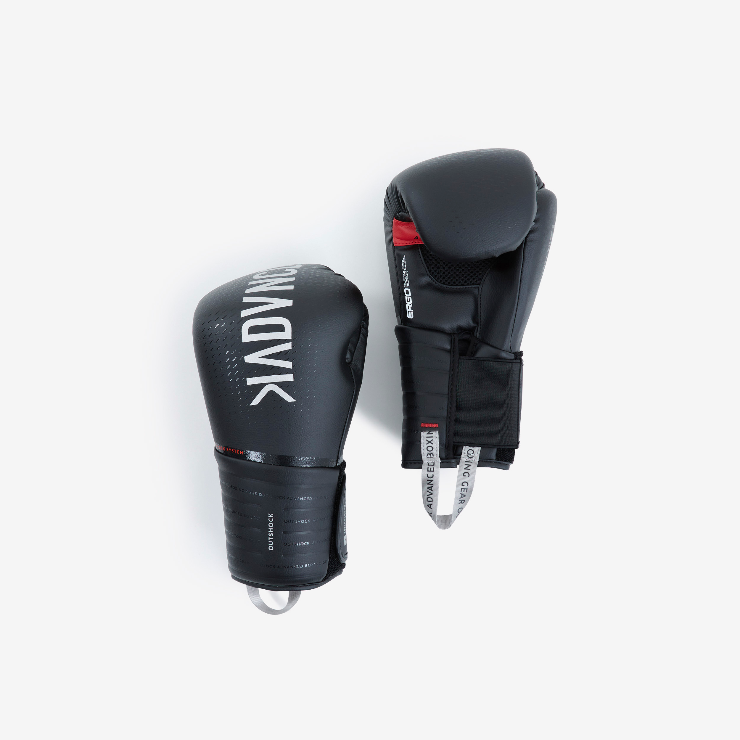 GANTS DE BOXE 500 - NOIR