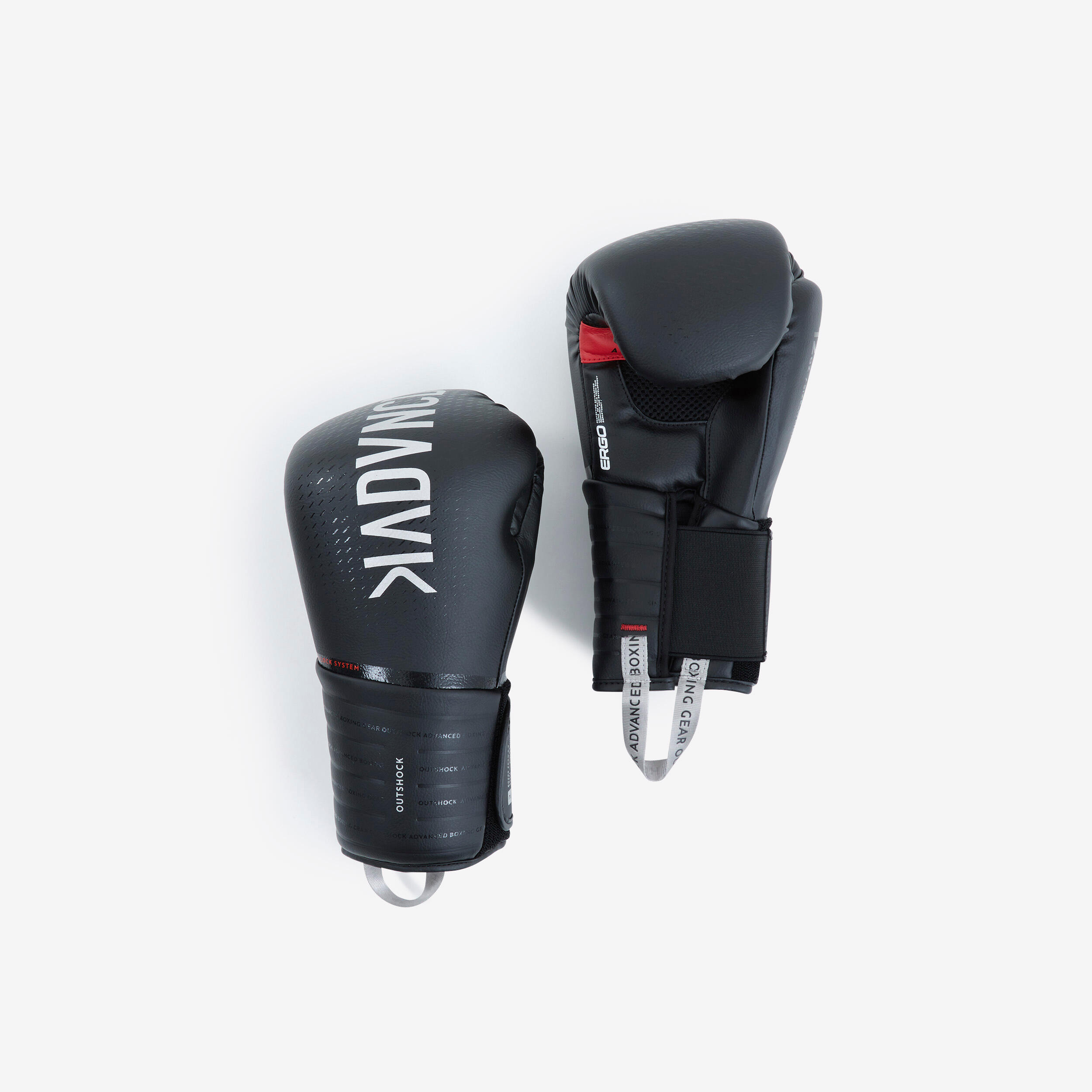 BOXING GLOVES 500 - BLACK