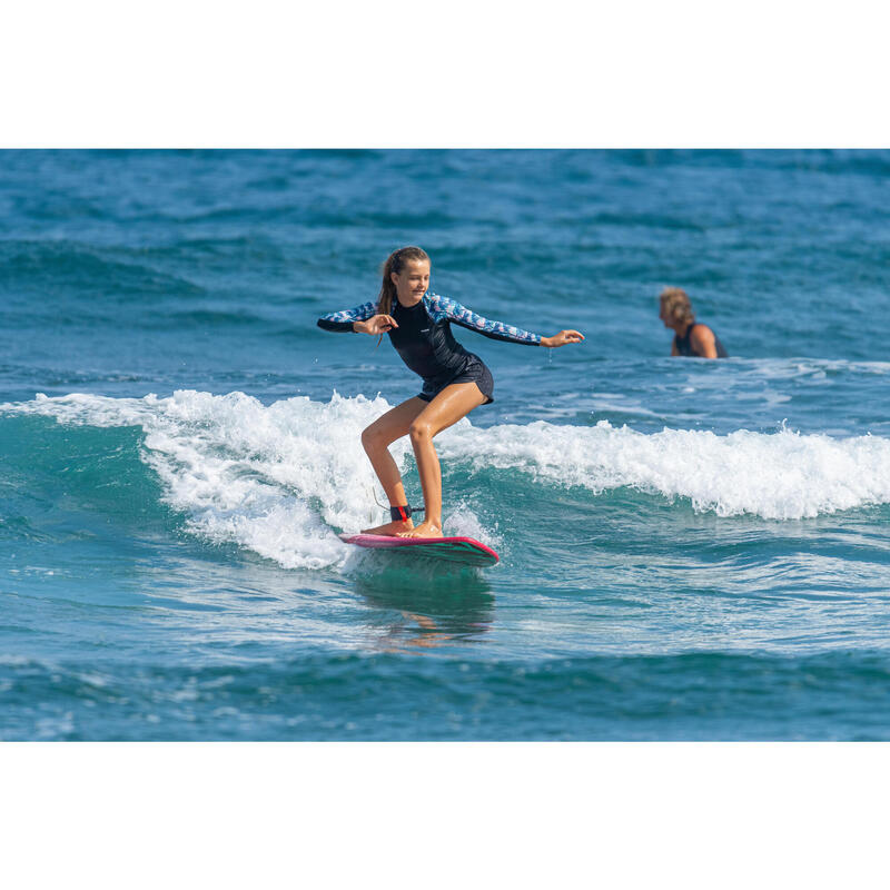 Şort de baie surf Negru Fete