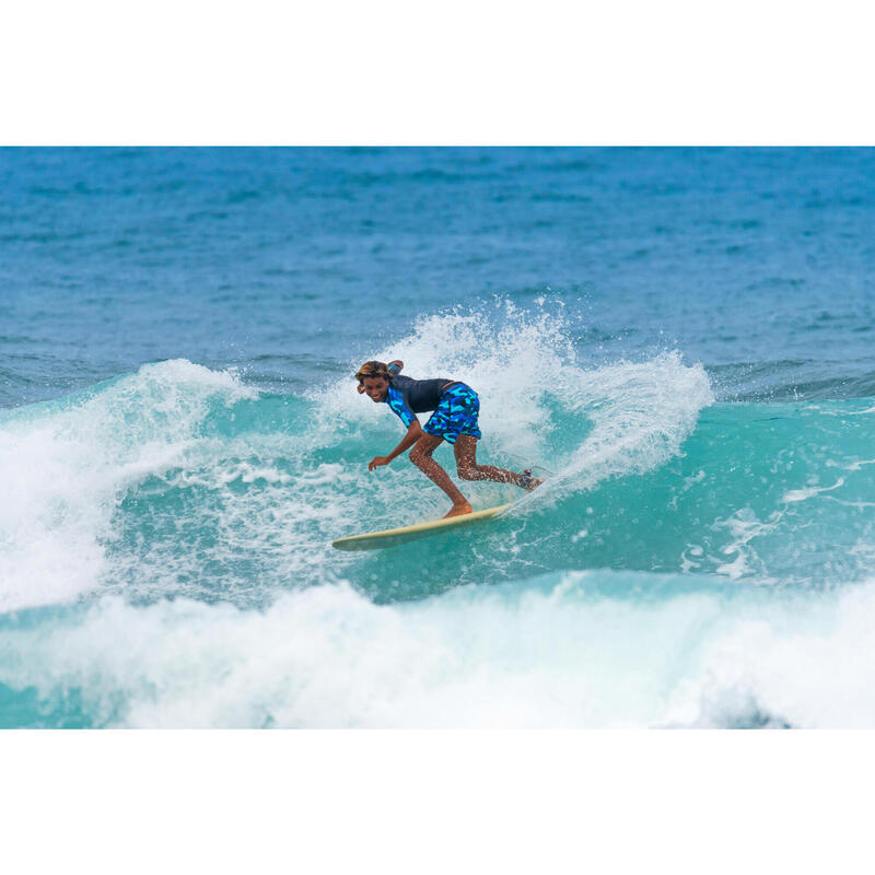 Placă surf 500 Hybride 6'4'' 3 înotătoare incluse