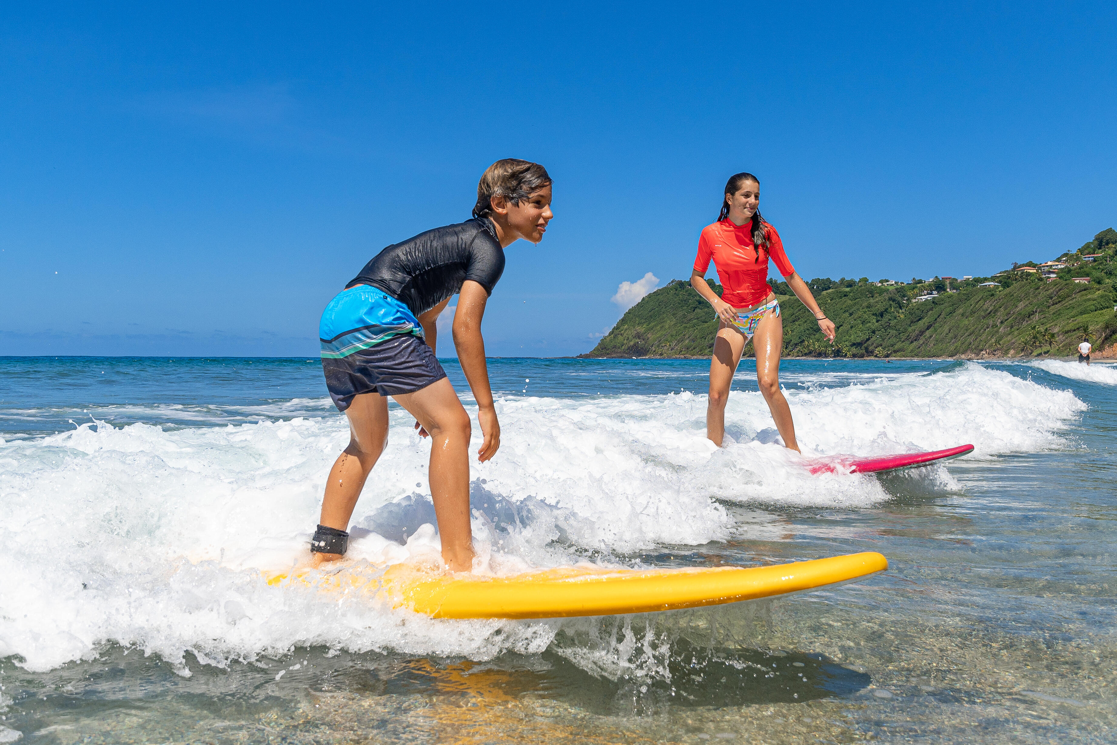 VEATM LUMINOUS LINE SURF SHORTS ブルー　M LUMINOUS LINE SURF SHORTS