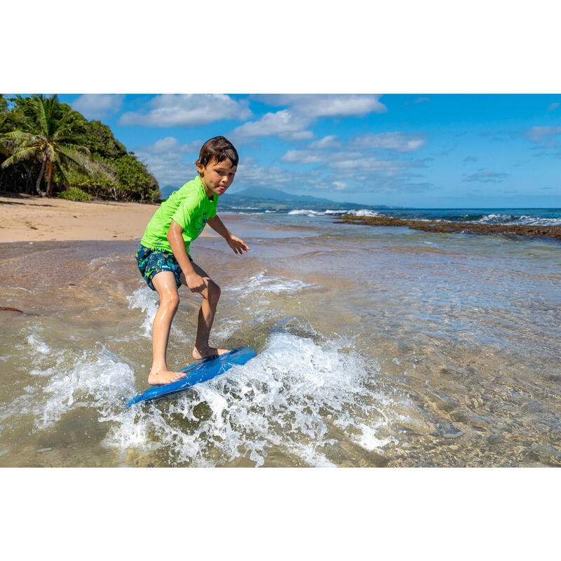 Boardshort voor jongens marineblauw