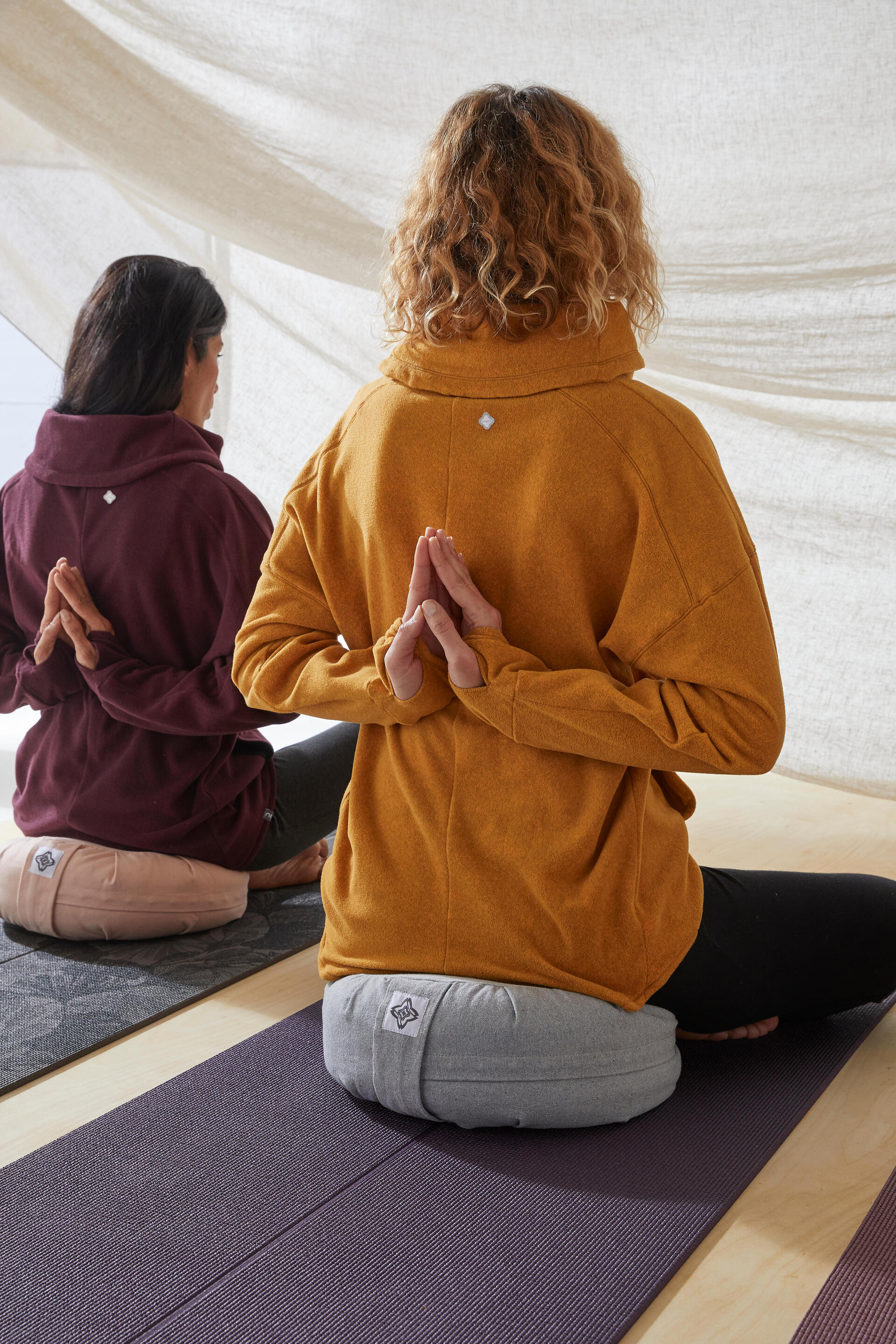 Yoga Studio EU Round Organic Zabuton Meditation Cushion Kit - Pranayama main image 1