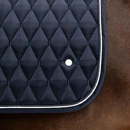Horse Riding Dressage Saddle Cloth for Horse 900 - Navy