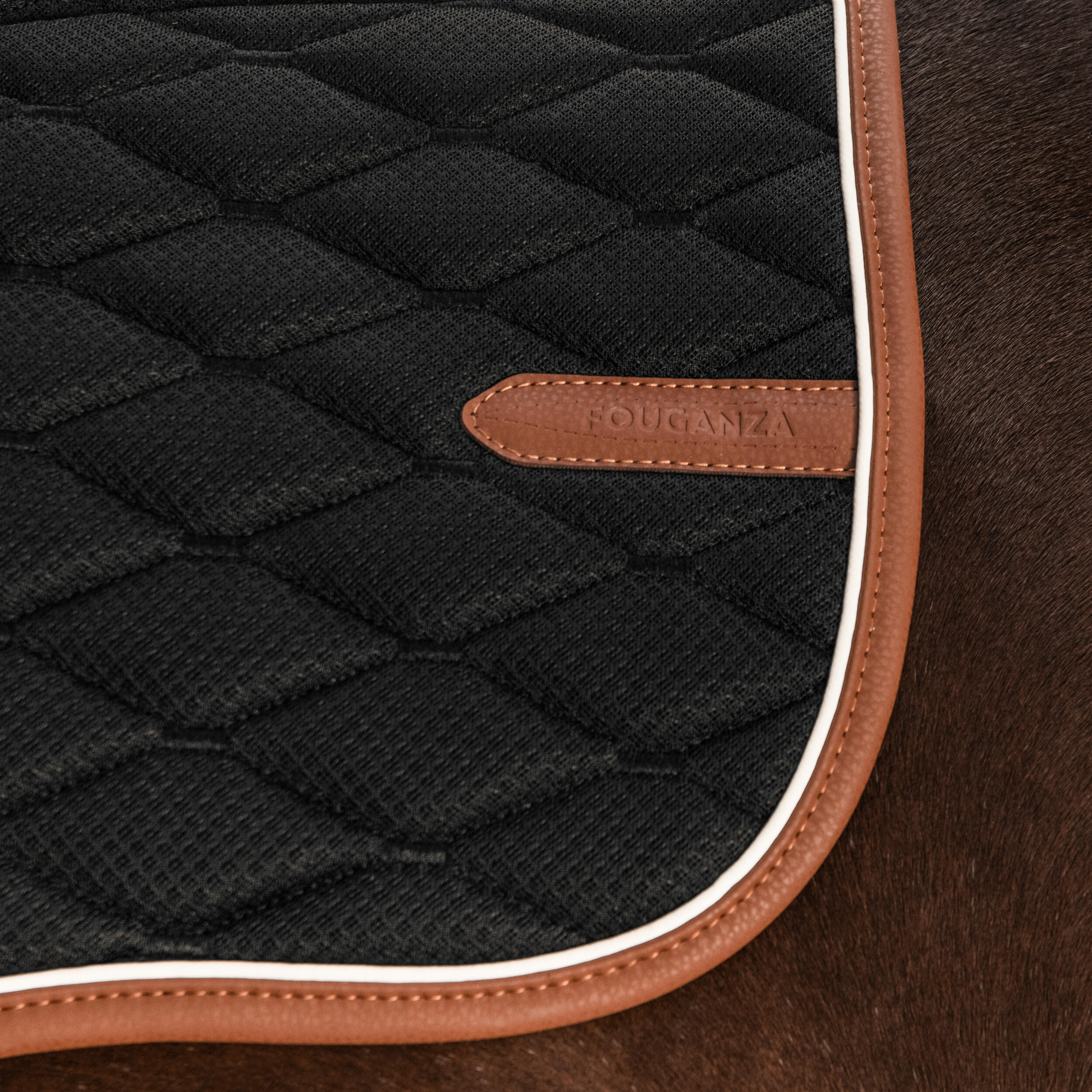 Horse Saddle Cloth 900 - Black 2/7