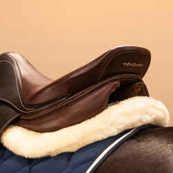 Horseback Riding Fleece/Gel Saddle Pad for Horse and Pony Polygel