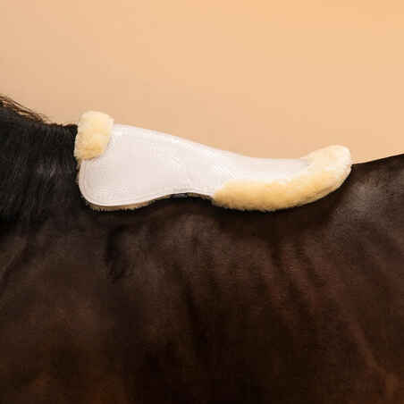 Horseback Riding Fleece/Gel Saddle Pad for Horse and Pony Polygel