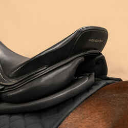 Horse Riding Foam Saddle Pad For Horse and Pony 100 - Black