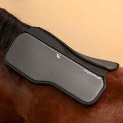 Horse Riding Foam Saddle Pad For Horse and Pony 100 - Black