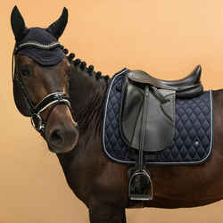 Horse Riding Dressage Saddle Cloth for Horse 900 - Navy