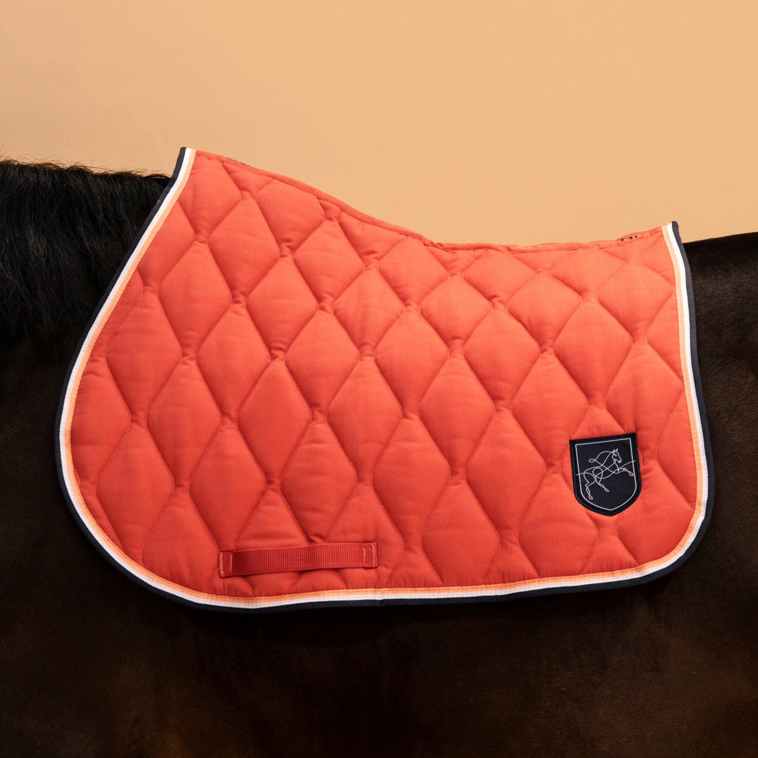 Horse & Pony Saddle Cloth 500 - Terra Cotta 8/8