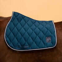 Mantilla Caballo Poni 500 Azul Turquí