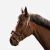 Trense 580 Glossy Leder Pony/Pferd braun