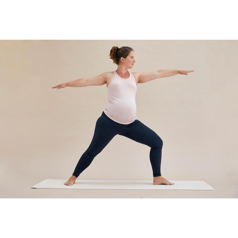 Prenatal Yoga Leggings - Navy Blue