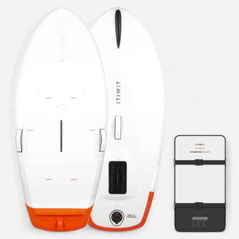 SUP Wingfoil Board aufblasbar - 105 L mit 5'5 S