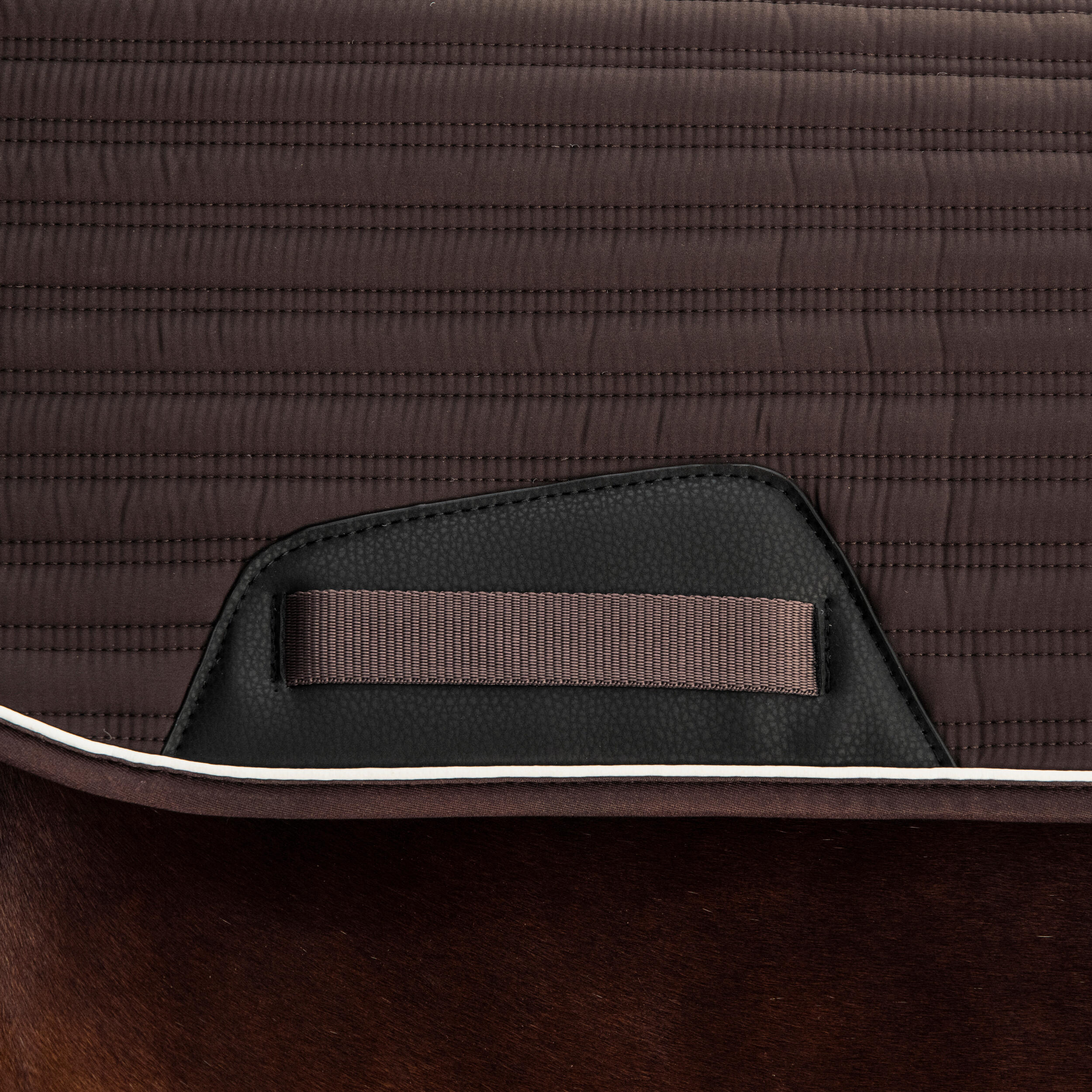 Sottosella equitazione pony e cavallo 900 marrone 5/12