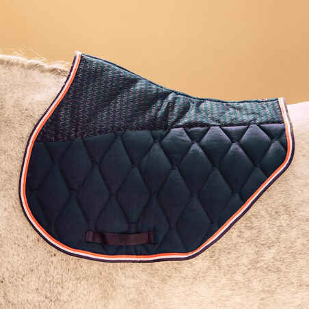 Saddle Cloth 500 for Horse & Pony - Navy