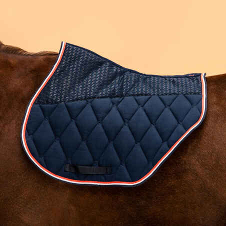 Saddle Cloth 500 for Horse & Pony - Navy