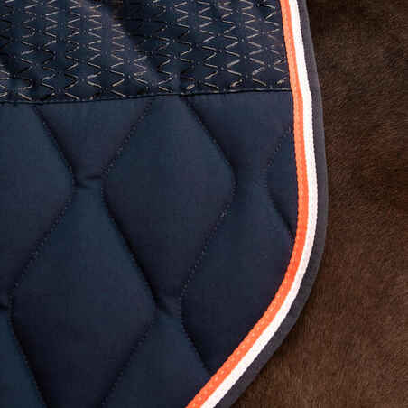 Saddle Cloth 500 for Horse & Pony - Navy