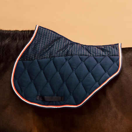 Saddle Cloth 500 for Horse & Pony - Navy