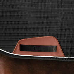 Horse Riding Saddle Cloth for Horse and Pony 900 - Black