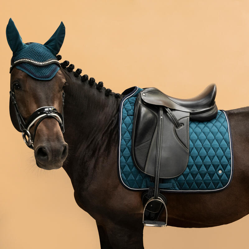 ВЫЕЗДКОВЫЙ ВАЛЬТРАП ЗЕЛЕНЫЙ DRESSAGE 900 - Decathlon