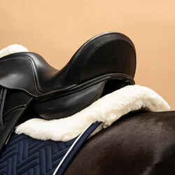 Horse Dressage Padded Saddle Cloth 900 - Navy