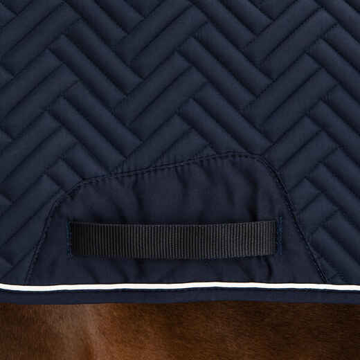 
      Horse Dressage Padded Saddle Cloth 900 - Navy
  