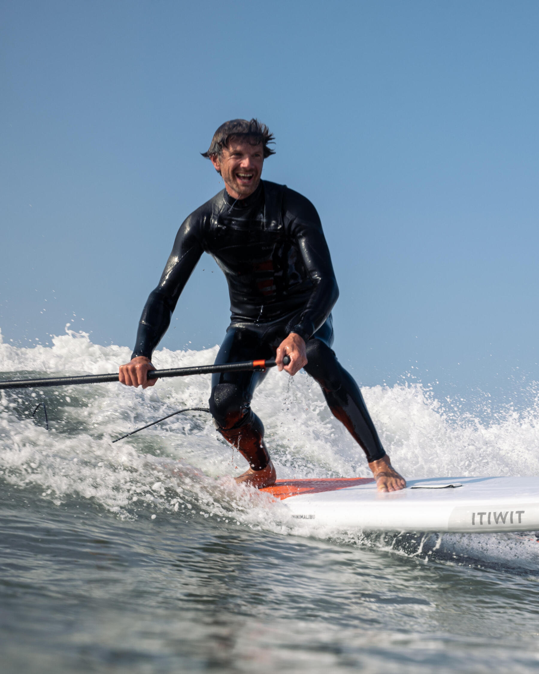 uppblåsbar stand up paddle för surfing 