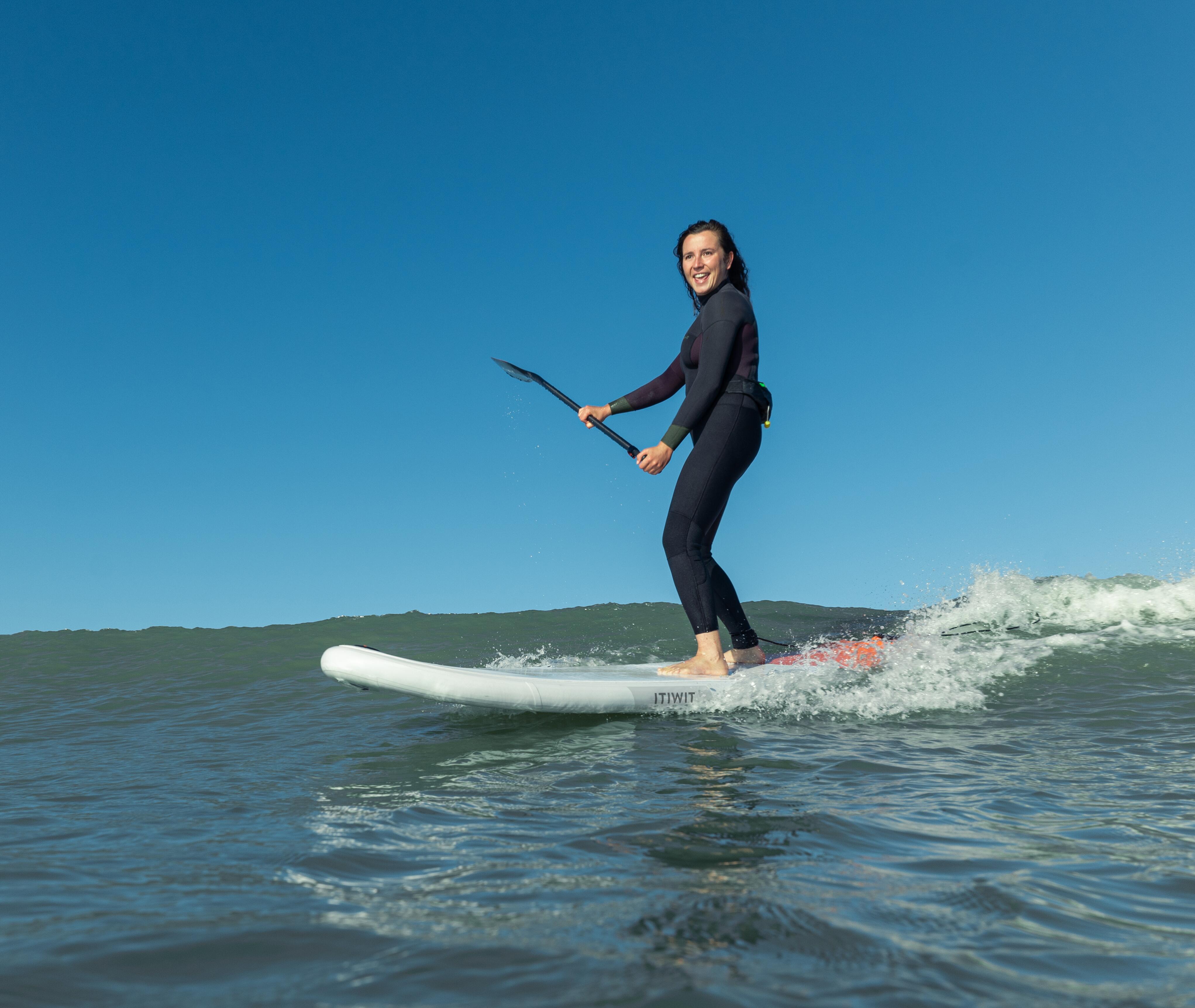 Inflatable Paddle Board - 500 Blue/Orange - ITIWIT