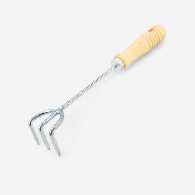 Teppichmuschelkralle 3 Zinken Stahl