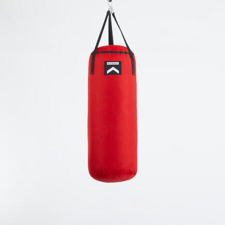 Sac de Boxe Lourd de Boxe Sac de Frappe Boxe Sacs de Frappe Lourds Sac de  Sable Tissu Oxford épaissi PU 0817(Color:Red;Size:120cm)