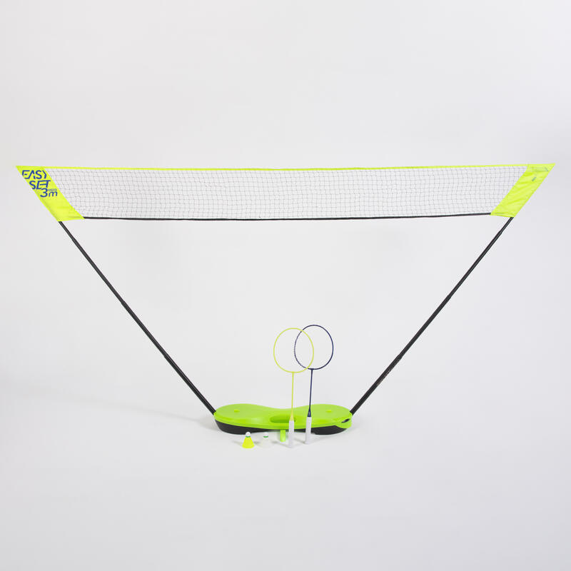 Easy Set Badminton 3 m - Vert Paon Flash