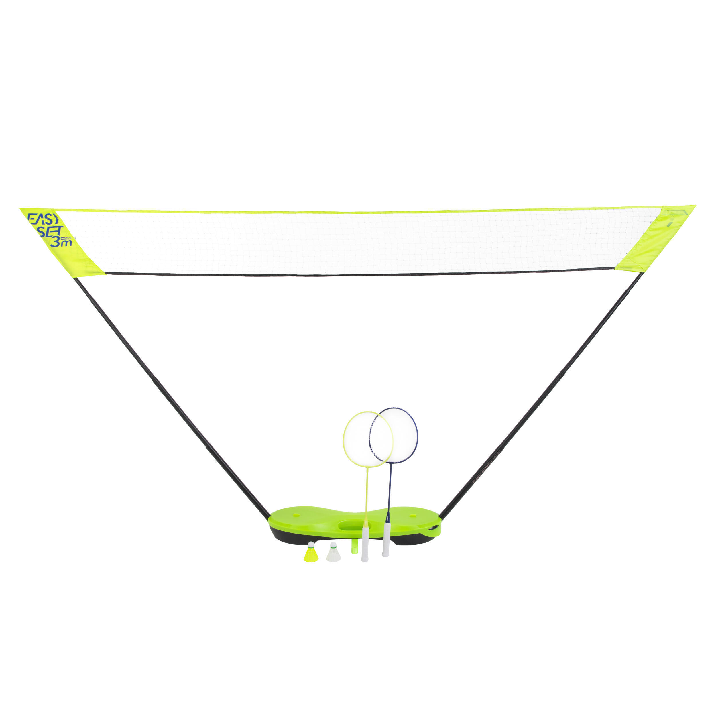 PERFLY PRODUCTO OCASIÓN: EASY NET BÁDMINTON 3 M PAVO REAL VERDE ELÉCTRICO