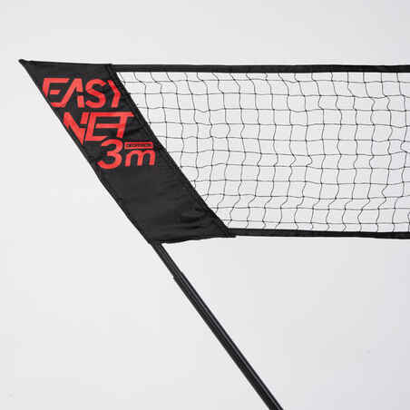 3 M BADMINTON  EASY NET  BLACK