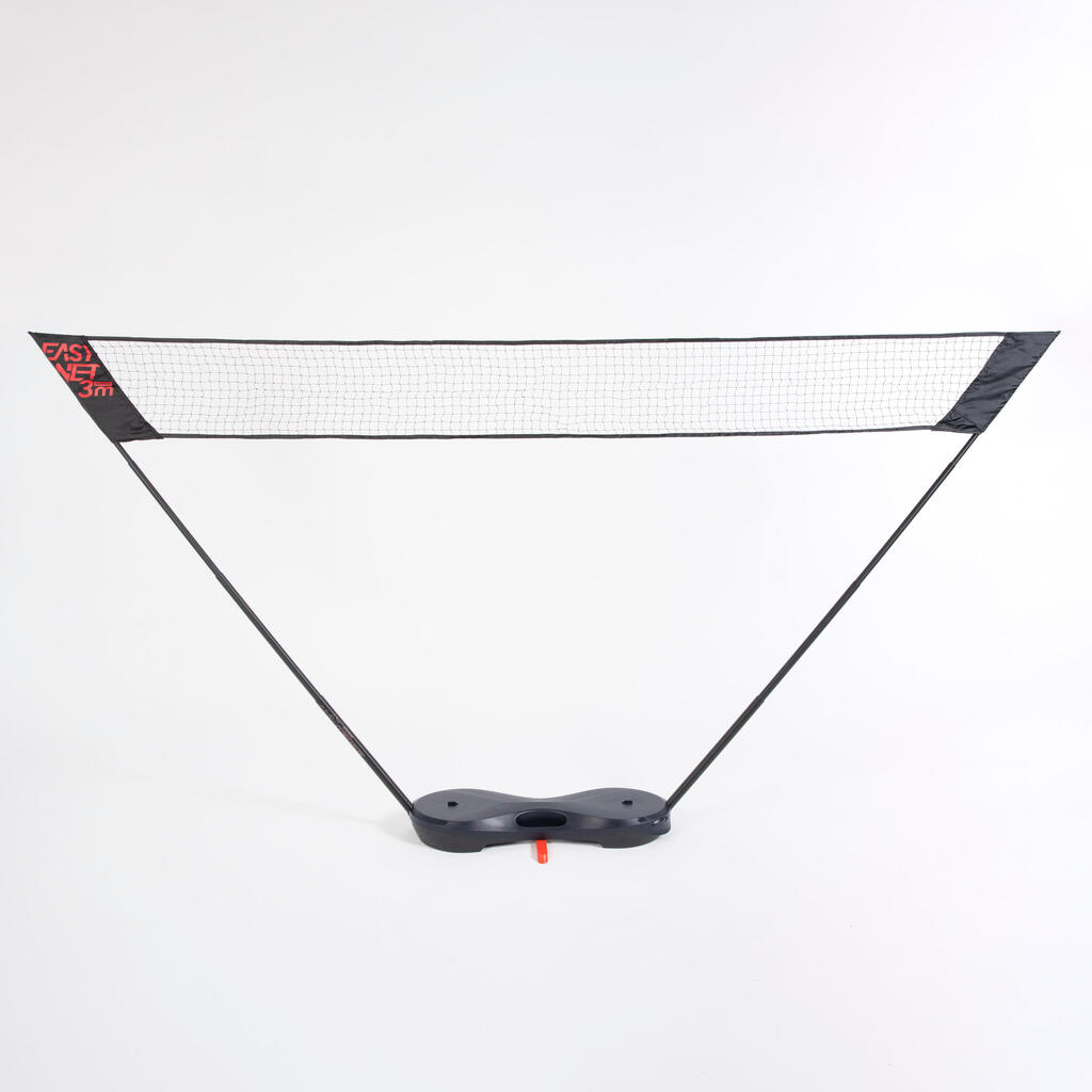 Badminton Netz Easy 3m - schwarz