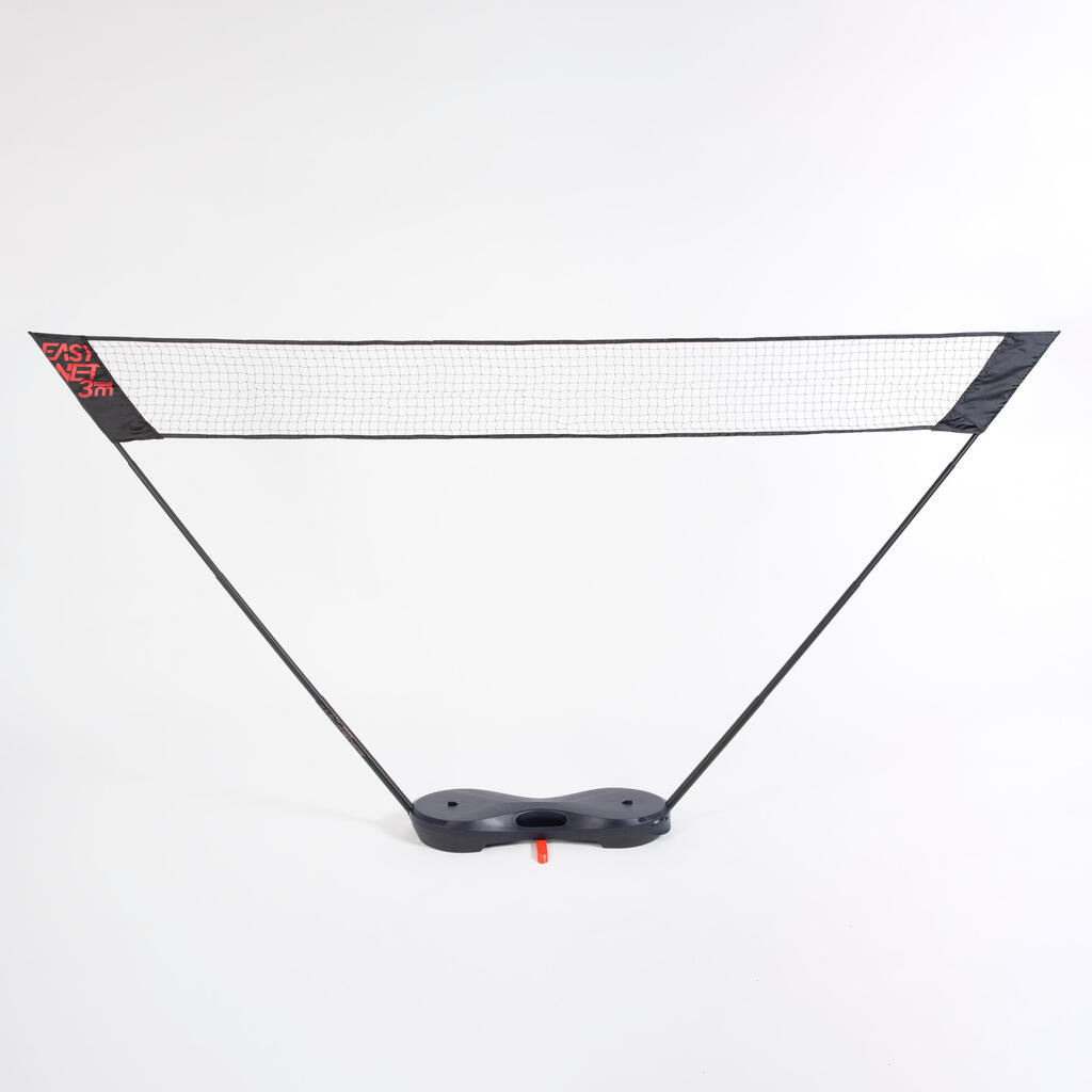 Easy Net Badminton 3m - Noir